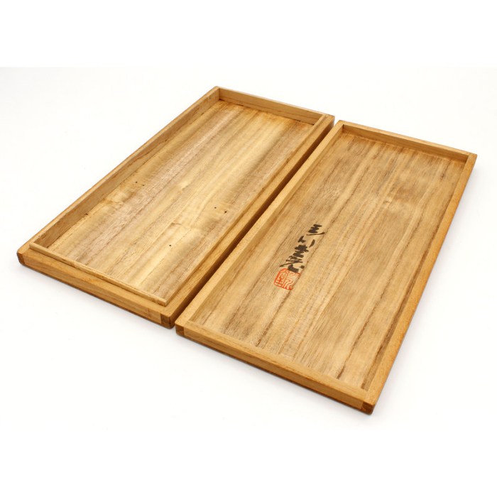 Japanese writting metal tray BAN4 Japanese writting metal tray BAN4